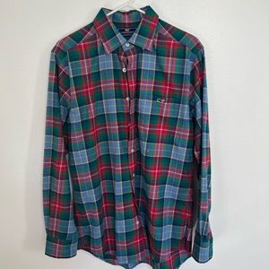 Vineyard Vines Trucker Flannel Medium